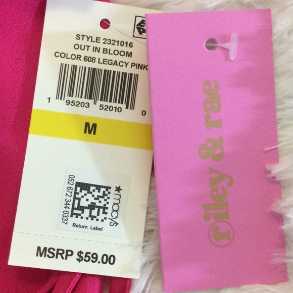 Riley and Rae Peplum Top Sz M - Picture 10 of 12